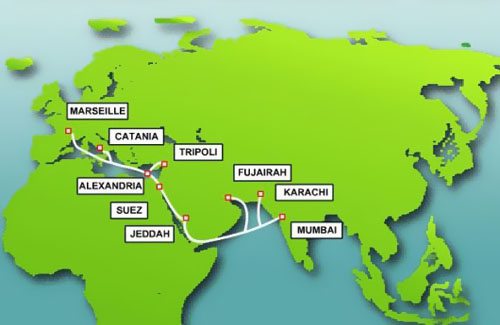 印度-中东-西欧海底电缆进入正常维护